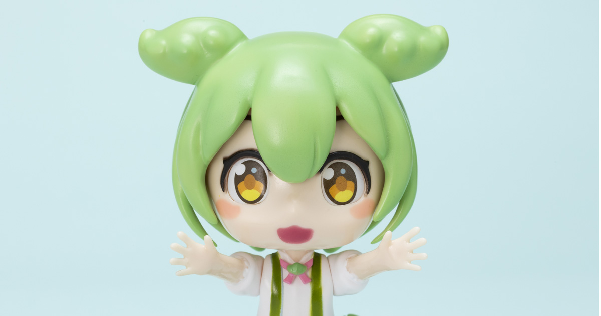 ガレージブランド「泣止堂」より、こだわりを詰め込んだ「ずんだもんソフビ」が新登場!